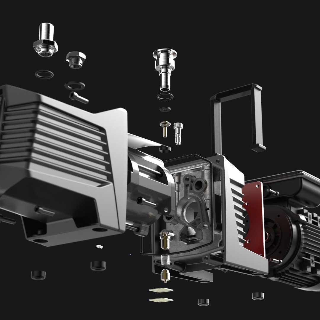 Industrial Design Vacuum Pump