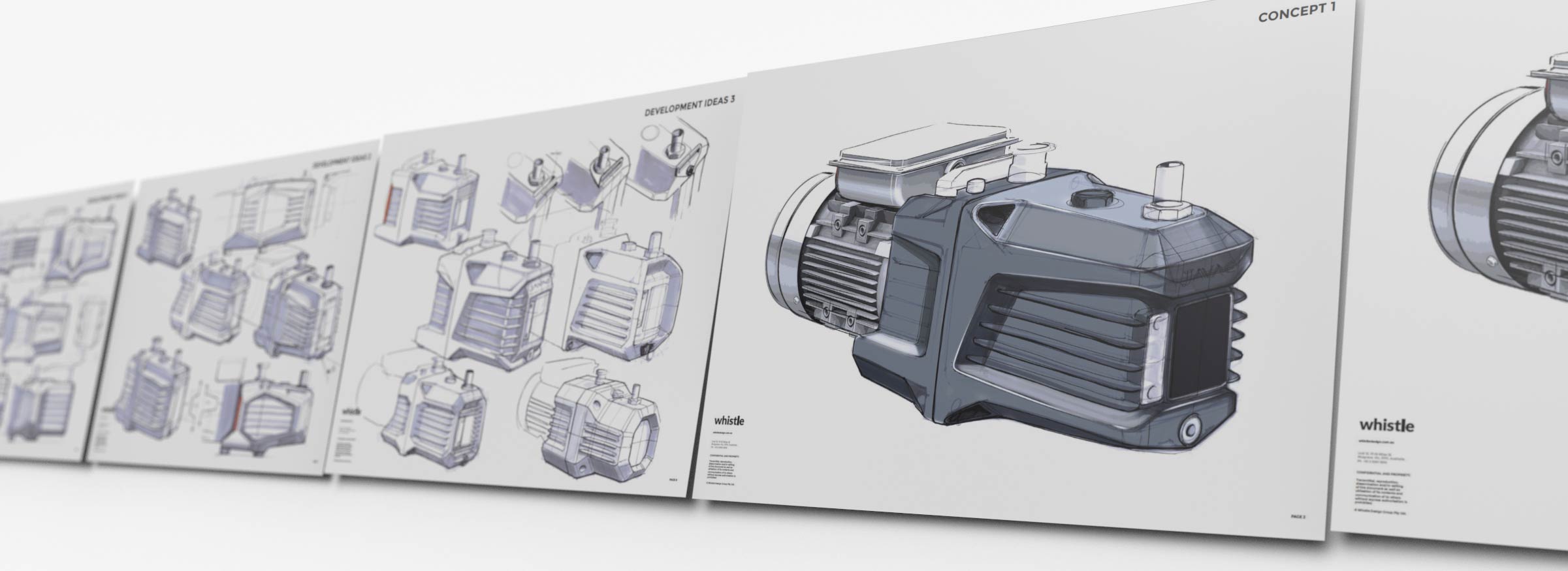 Industrial Design Concept for Industrial Equipment