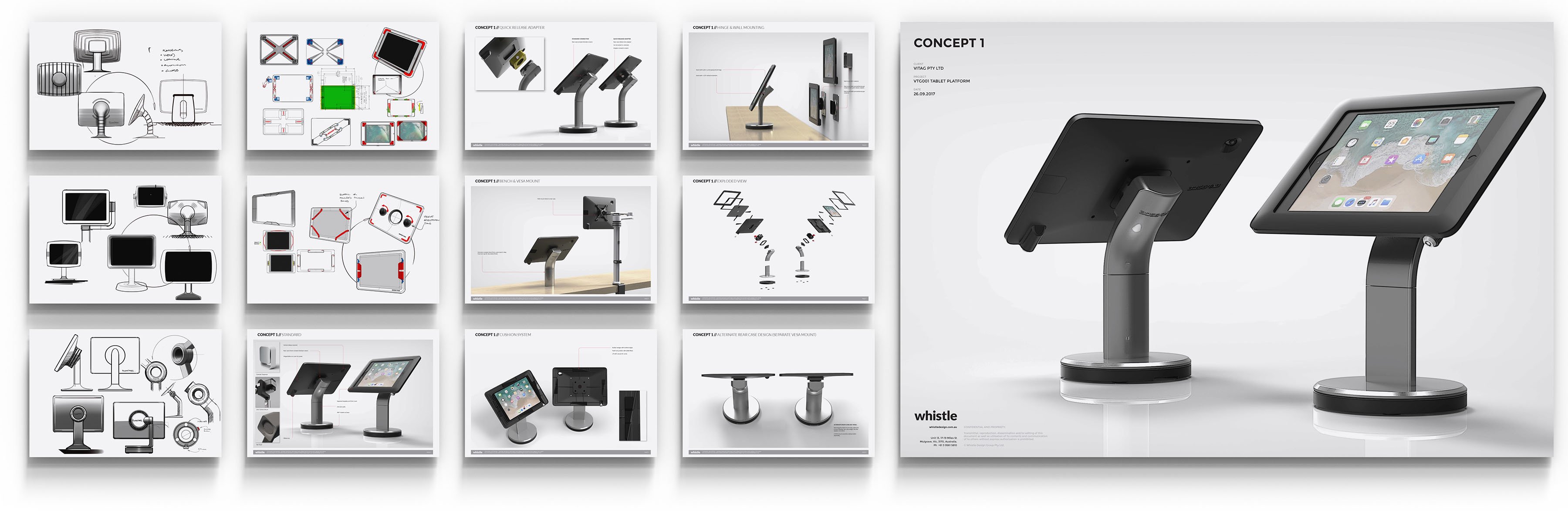 Concept development for a new POS Kiosk Design