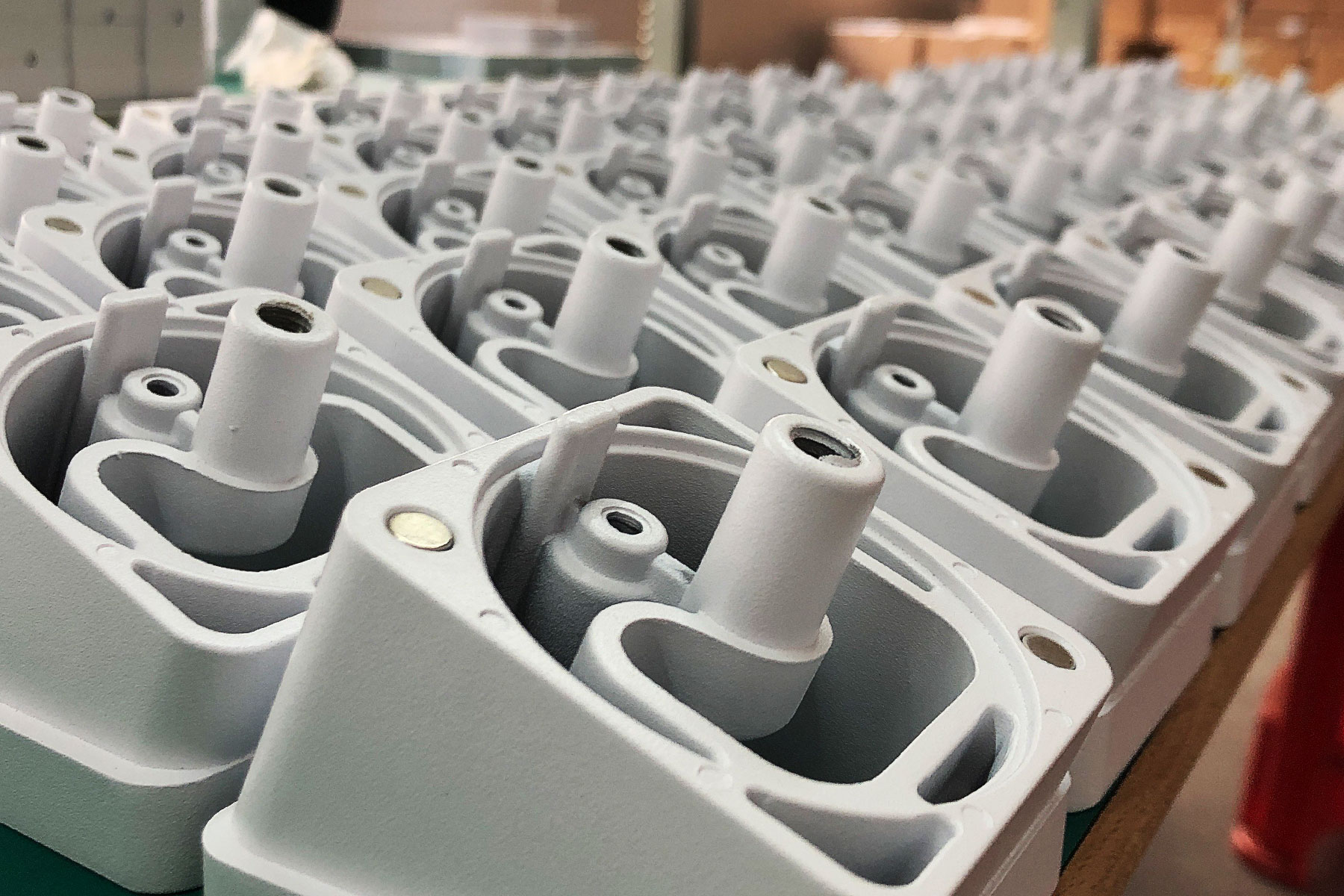 First production for the new POS Kiosk Design parts