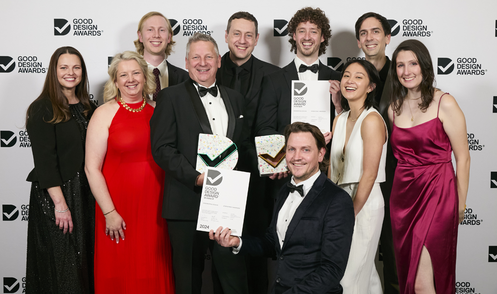 Whistle Design Group team at Good Design Awards